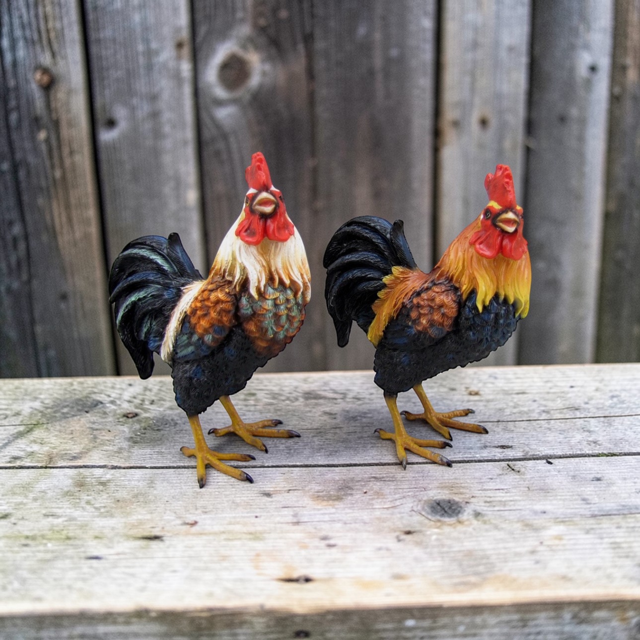 Roosters Figurines - Each - Image 2