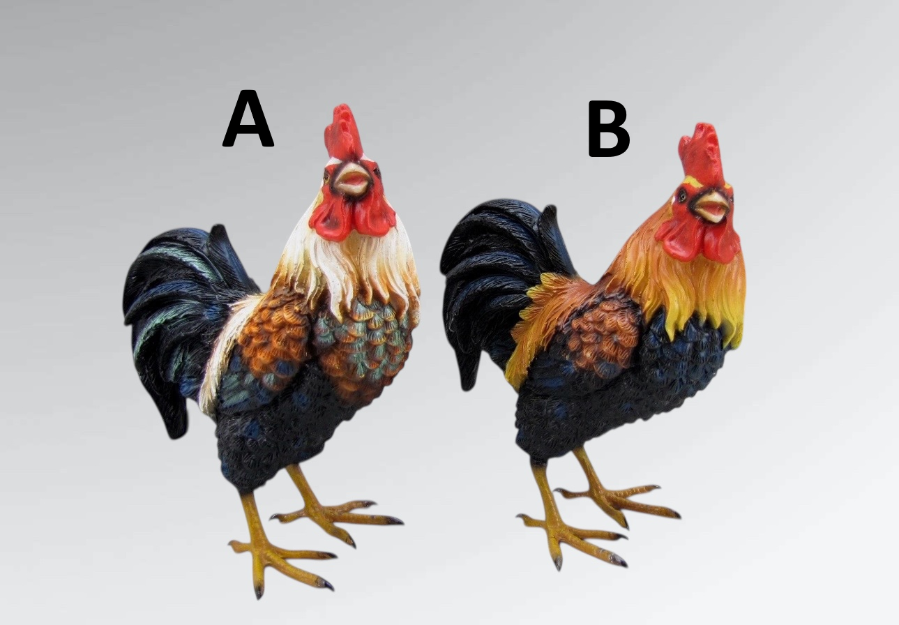 Roosters Figurines - Each - Image 5