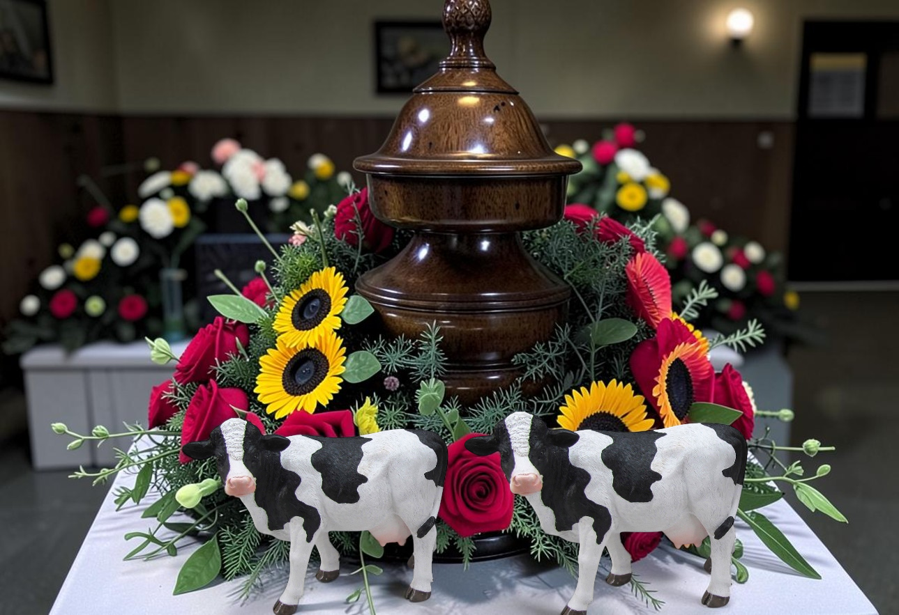 Standing Cow Figurine - Image 3