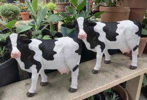 Standing Cow Figurine