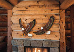 Flying Eagle Wall Plaques - Each