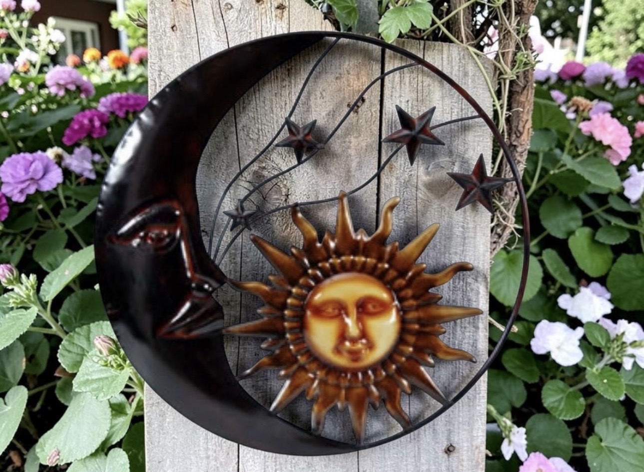 Metal Sun-Moon-Stars Wall Decor - Image 3