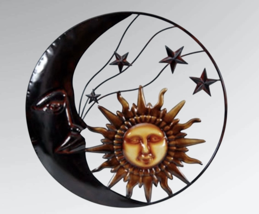 Metal Sun-Moon-Stars Wall Decor - Image 4