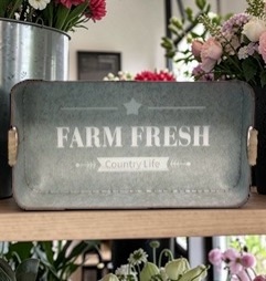 "Farm Fresh" Metal Trays - Each - Image 4