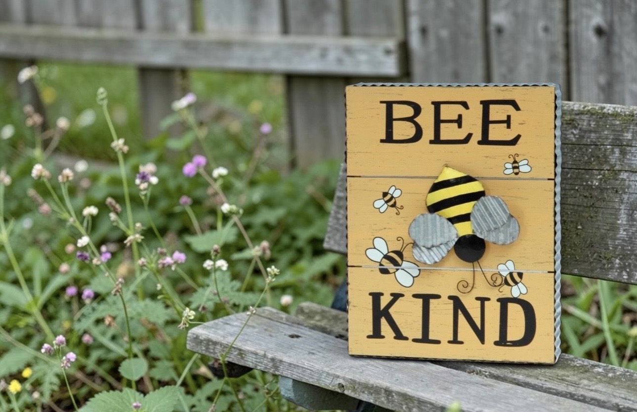 Bee Happy & Bee Kind Plaques - Each - Image 6