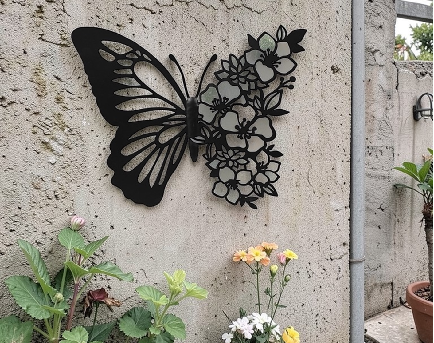 Metal Butterfly Plaques - Each - Image 2
