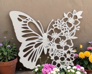 Metal Butterfly Plaques - Each - Image 4
