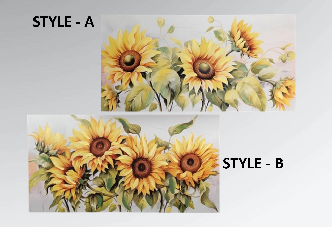 Sunflower Canvas Wall Art - Each - Image 6