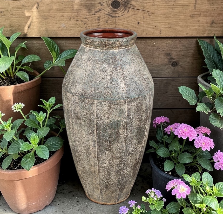 Metal Vase