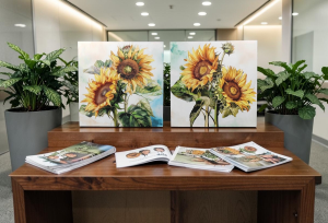 Sunflower 20" Canvas Wall Art - Each
