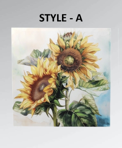 Sunflower 20" Canvas Wall Art - Each - STYLE A