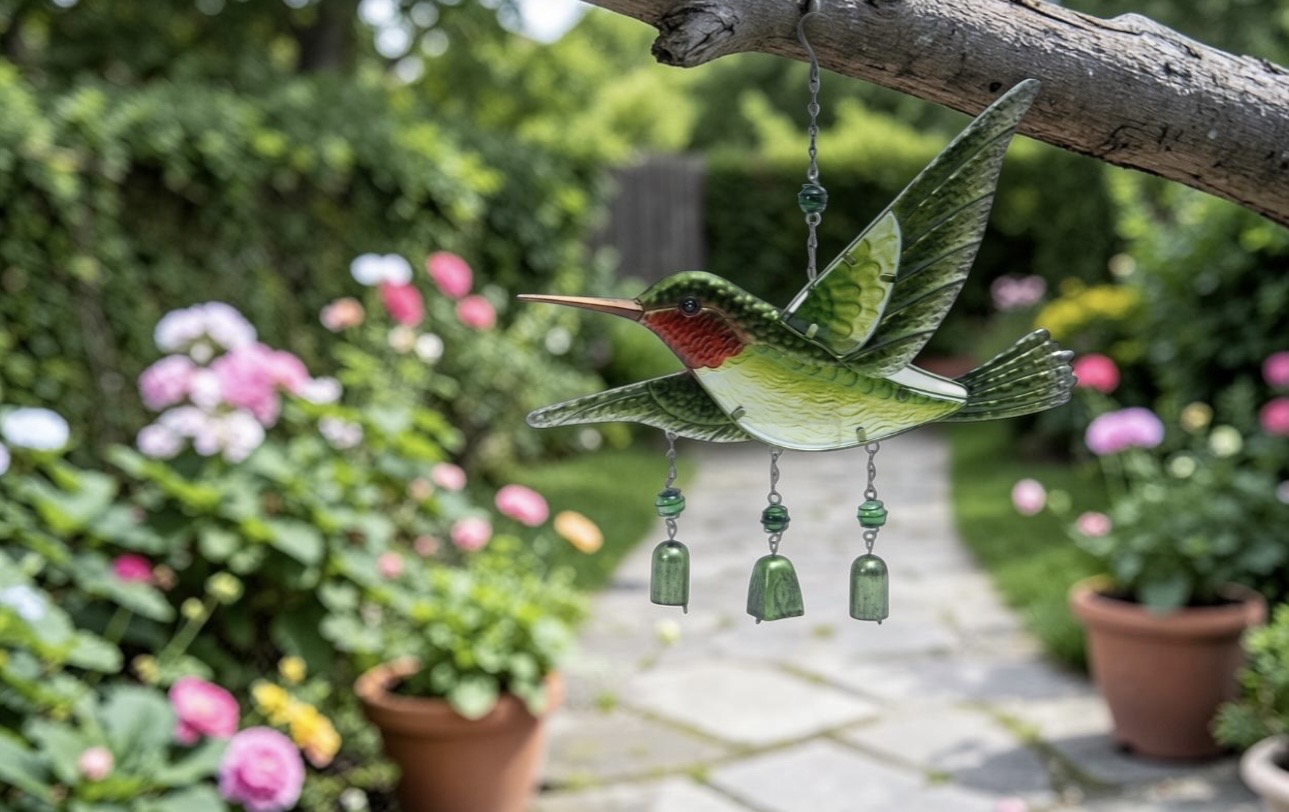 HummingBird Wind Chimes - Each - Image 3