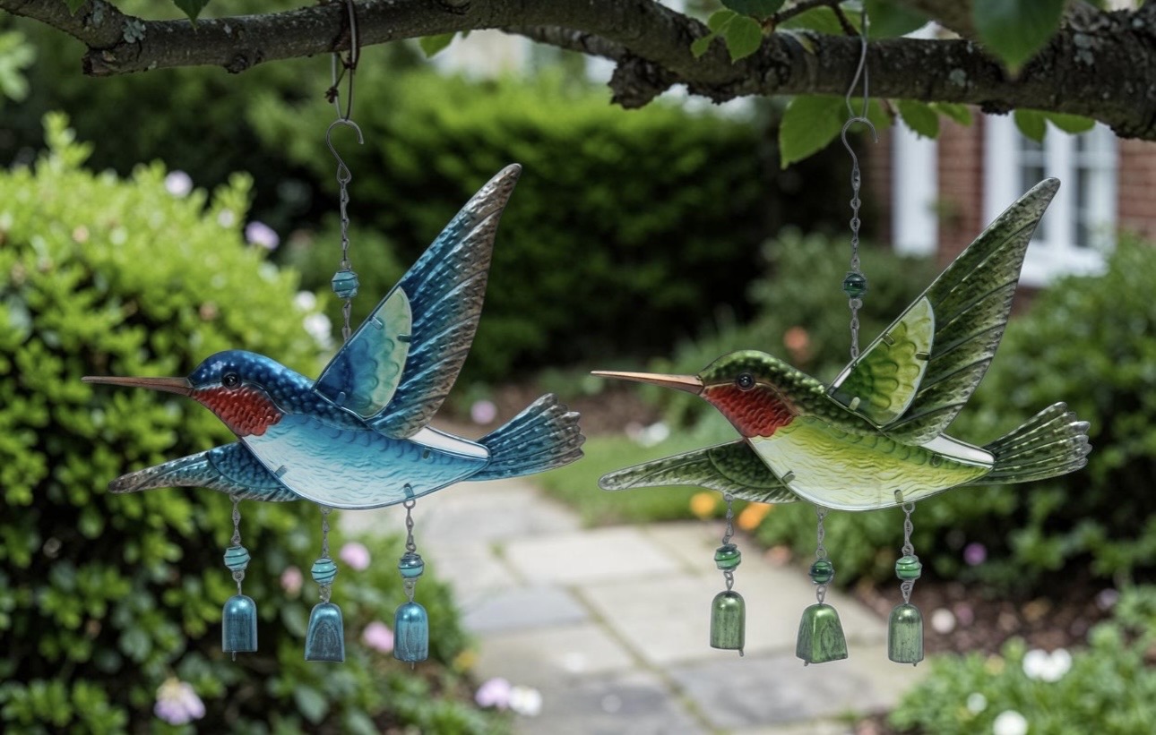 HummingBird Wind Chimes - Each - Image 2