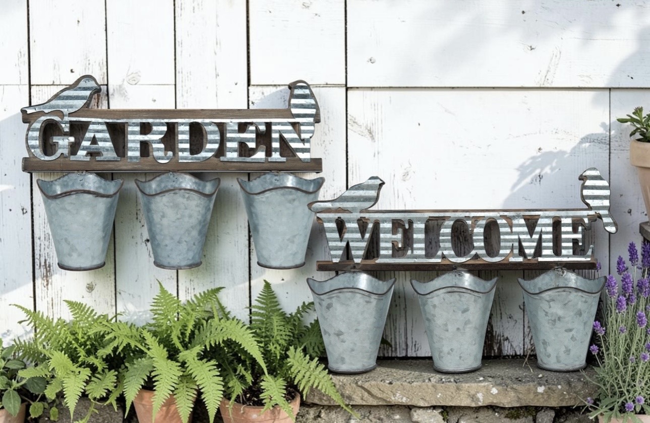 Triple Pot Wall Decor - Each - Image 5