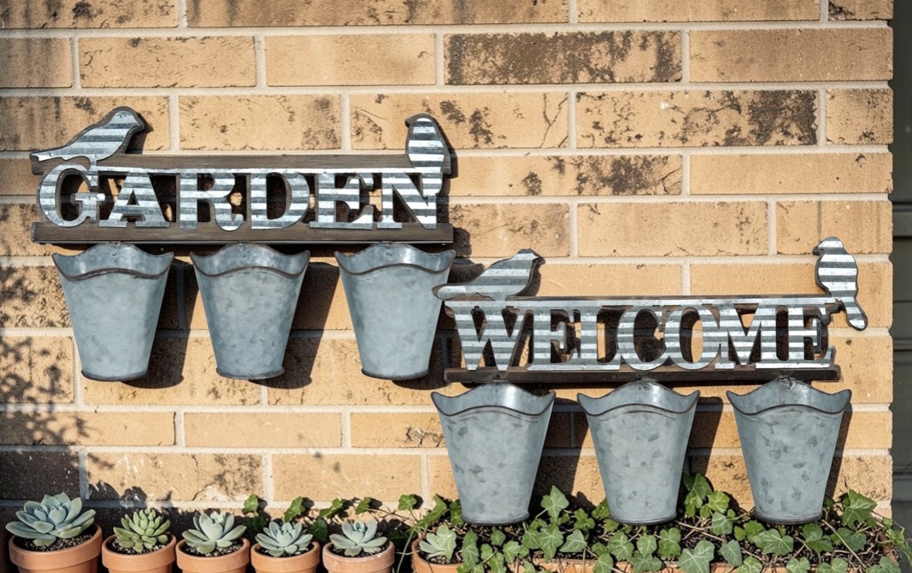 Triple Pot Wall Decor - Each - Image 2