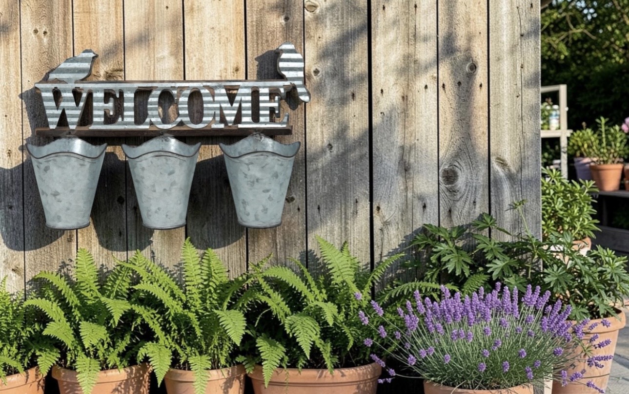 Triple Pot Wall Decor - Each - Image 4