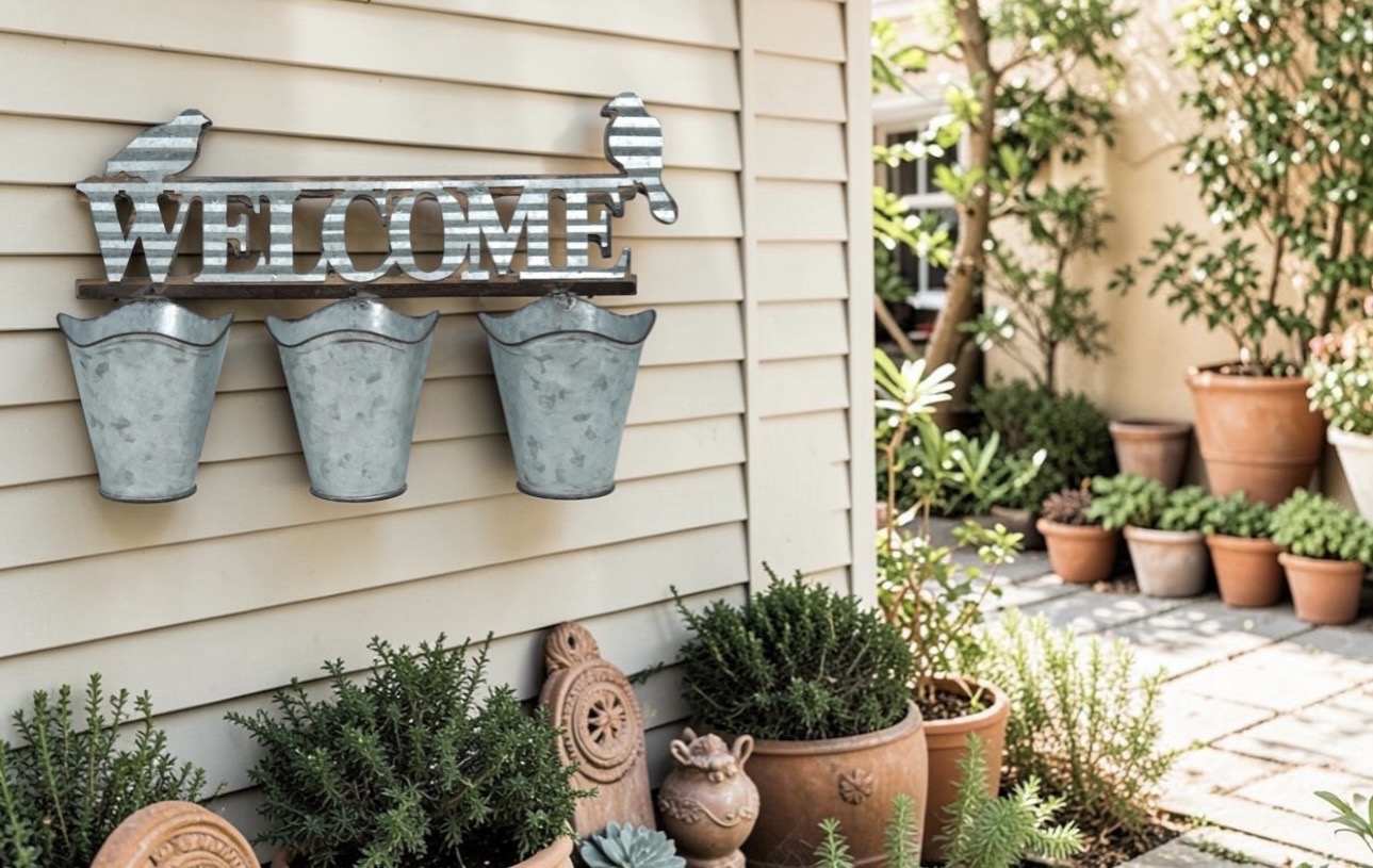 Triple Pot Wall Decor - Each - Image 7