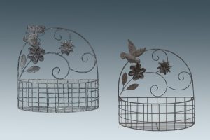 Garden Flower Wall Baskets - Each