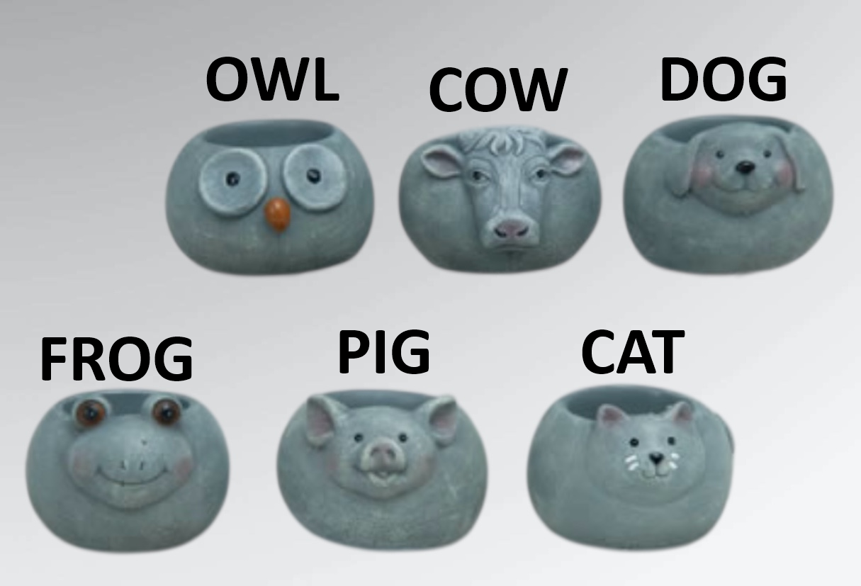 Cement Animal Planters - Each - Image 11
