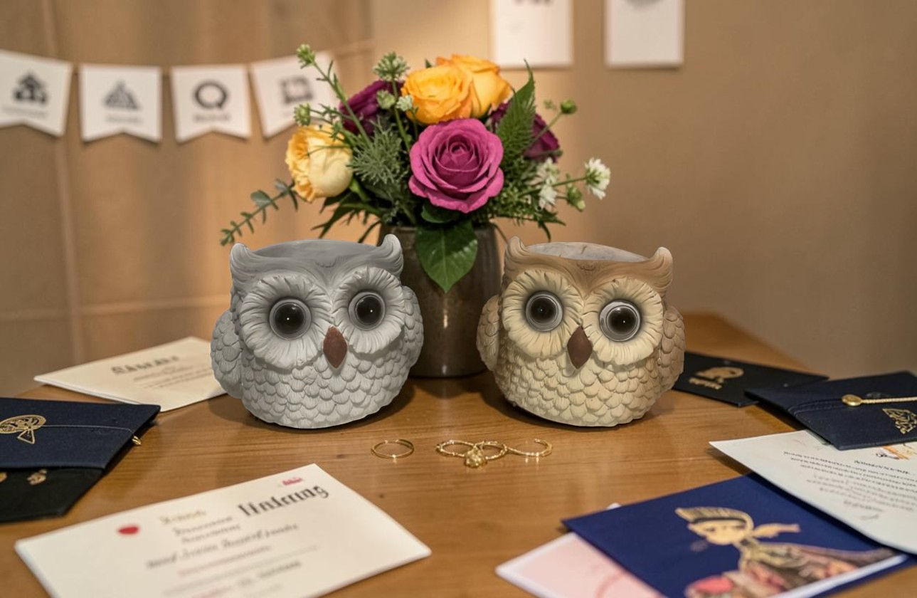 Owl Planters - Each - Image 6