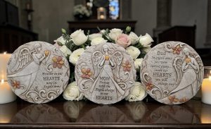 Memorial Angel Stepping Stones/Plaque - Each