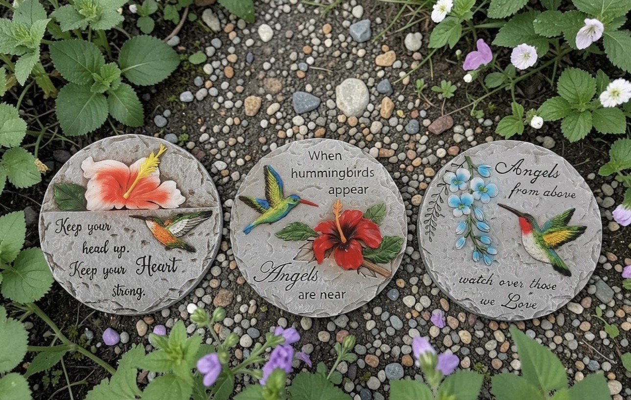 HummingBird Stepping Stones/Plaque - Each - Image 6