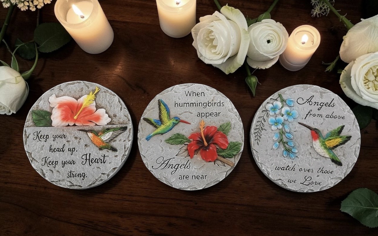 HummingBird Stepping Stones/Plaque - Each - Image 2