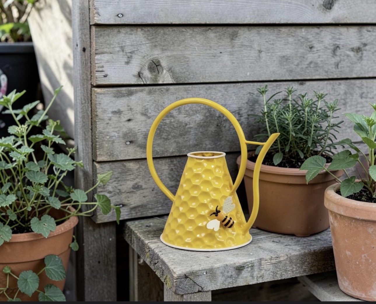 Watering Can with Bee Design - Image 2
