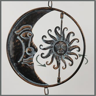 Sun & Moon Mobile WindChimes - Each - Image 2