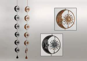 Sun & Moon Mobile WindChimes - Each