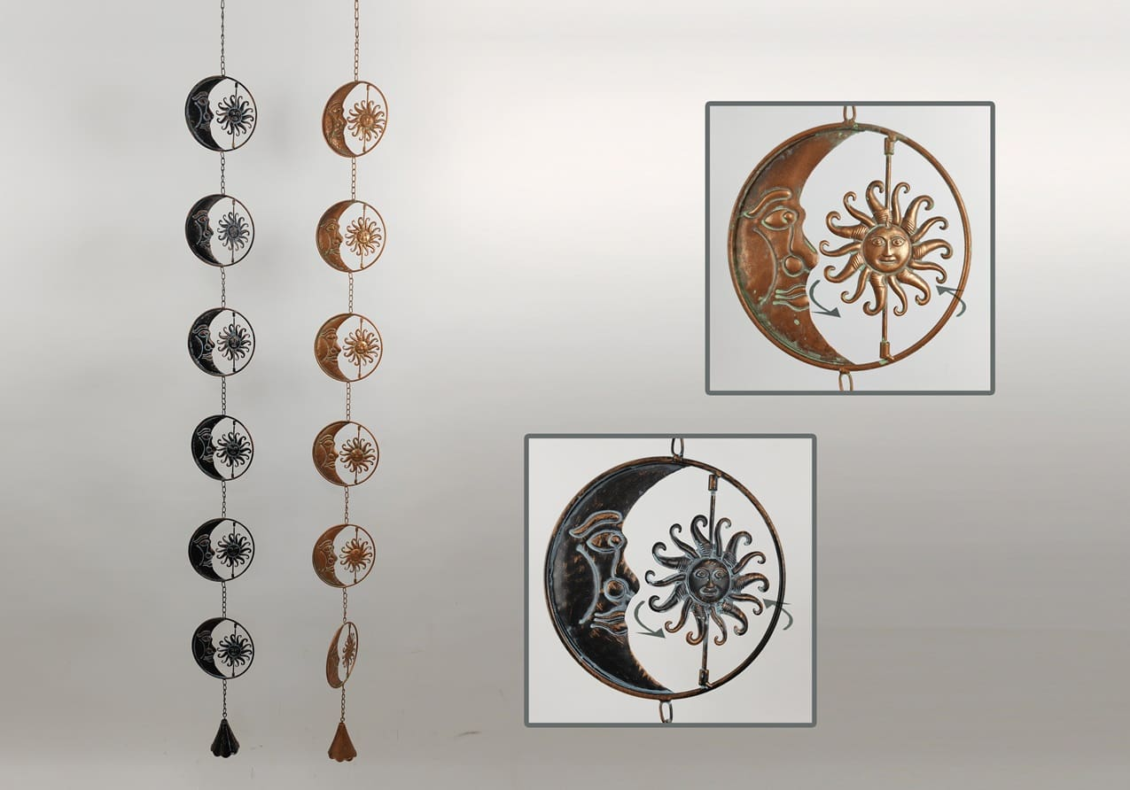 Sun & Moon Mobile WindChimes - Each