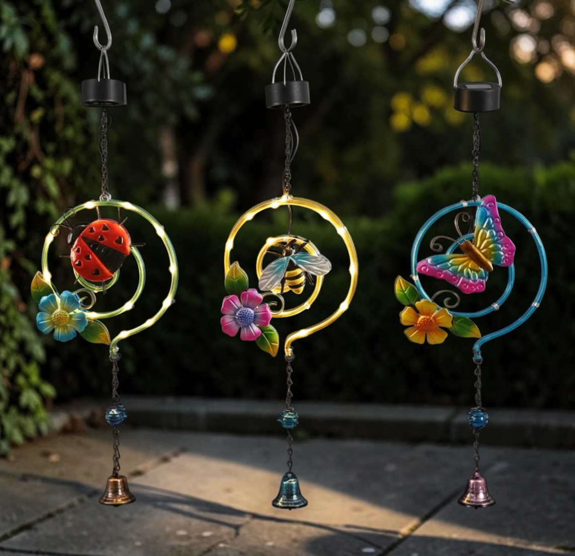 Decorative Solar Wind Chimes - Each