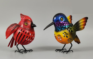 Solar Garden Décor Birds - Each