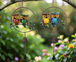 Garden Owl WindChimes - Each