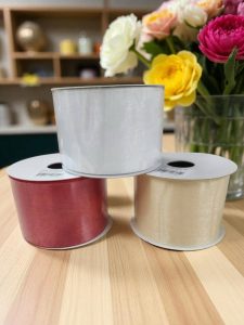 #40 Sheer Organza Ribbon, (2 1/2" x 25 yds.)