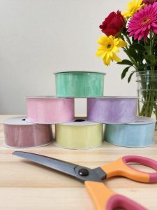 #9 Sheer Organza Ribbon, (1 3/8" x 25 yds.)