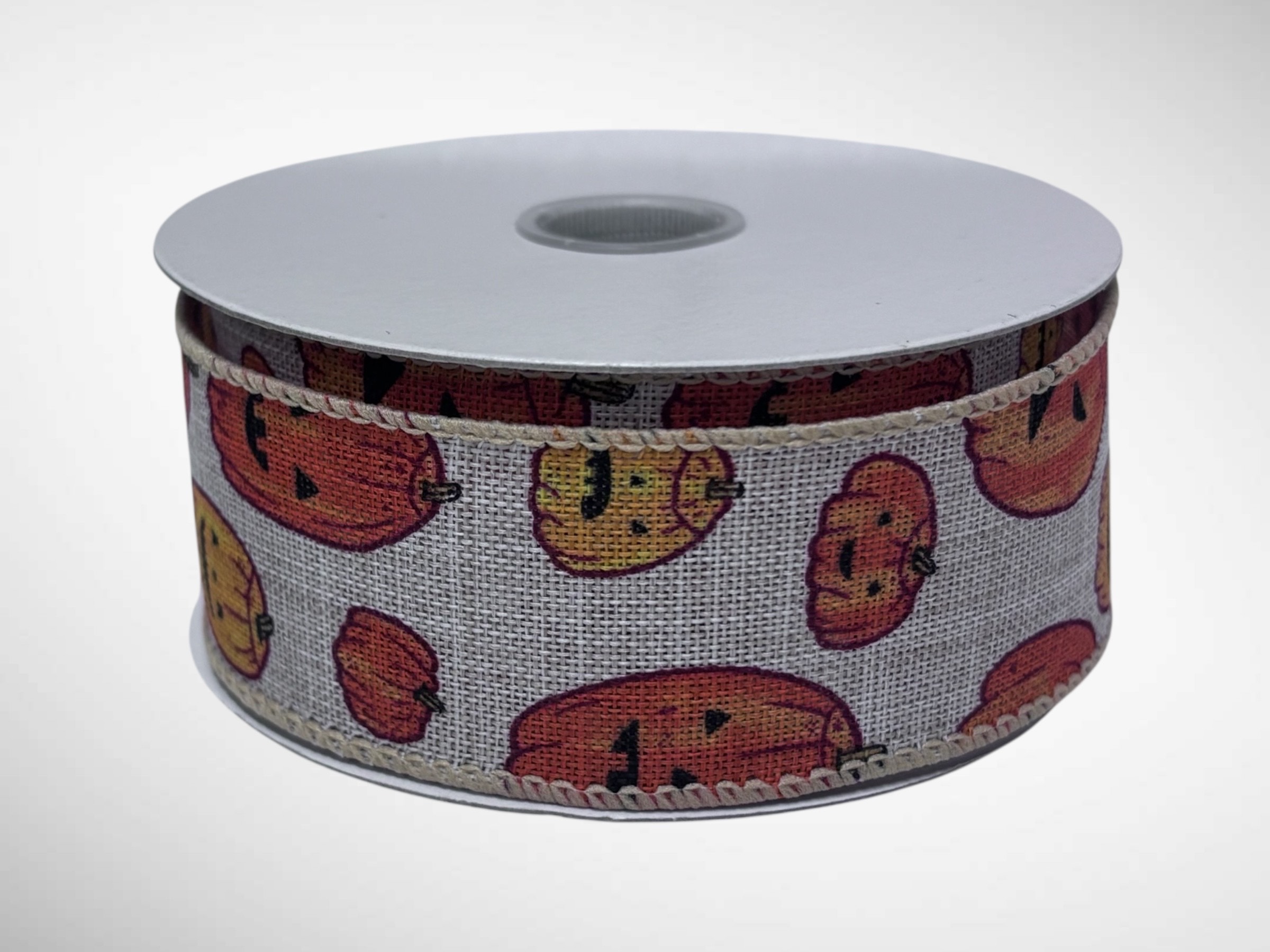 Jack-o-Lantern #9 Wired Ribbon (1.5"x10 yards) - roll - Image 4