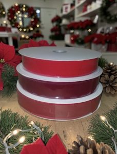 Velvet #9 Wired Ribbon (1.5″ x 50 yards) – roll