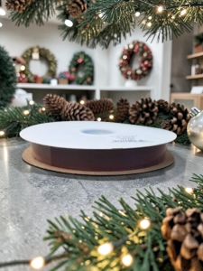 Velvet #5 Poly Back Ribbon (7/8″ x 25 yard) – roll