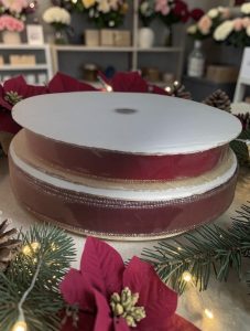 Velvet #9 Wired Ribbon (1.5″ x 100 yards) – roll