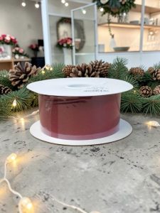 Velvet #80 Poly Back Ribbon (3.5″ x 25 yard) – roll