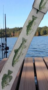 Fish #40 Wired Ribbon (2.5″ x 10 yards) – roll