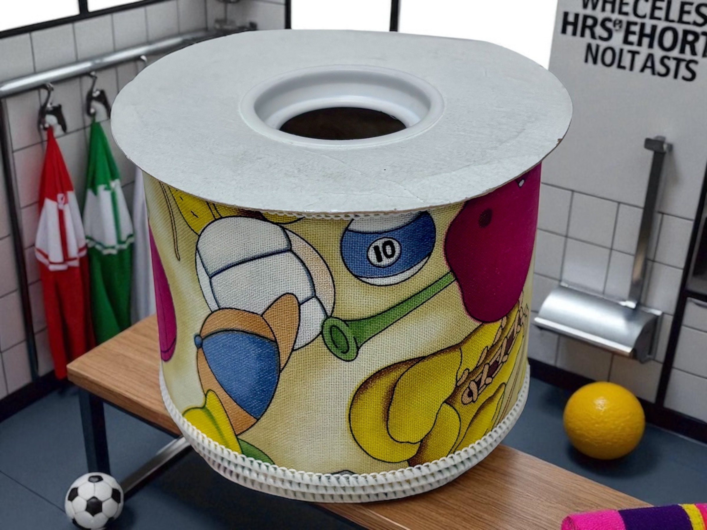 Ball Game #40 Wired Ribbon (2.5″ x 10 yards) – roll